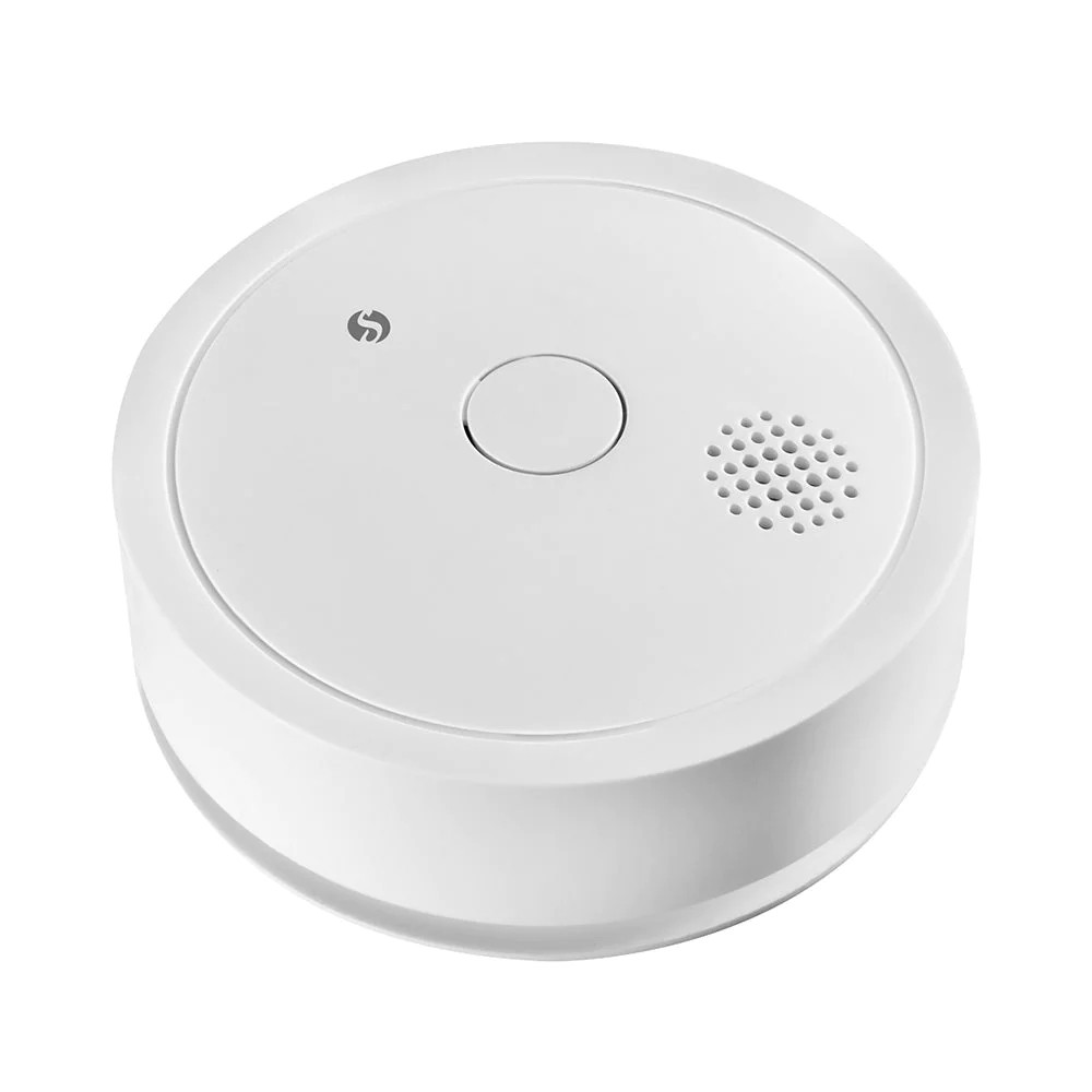 senzor alarma de fum shelly plus smoke, wireless,control aplicatie, compatibil home assistant,amazon alexa, google assistant